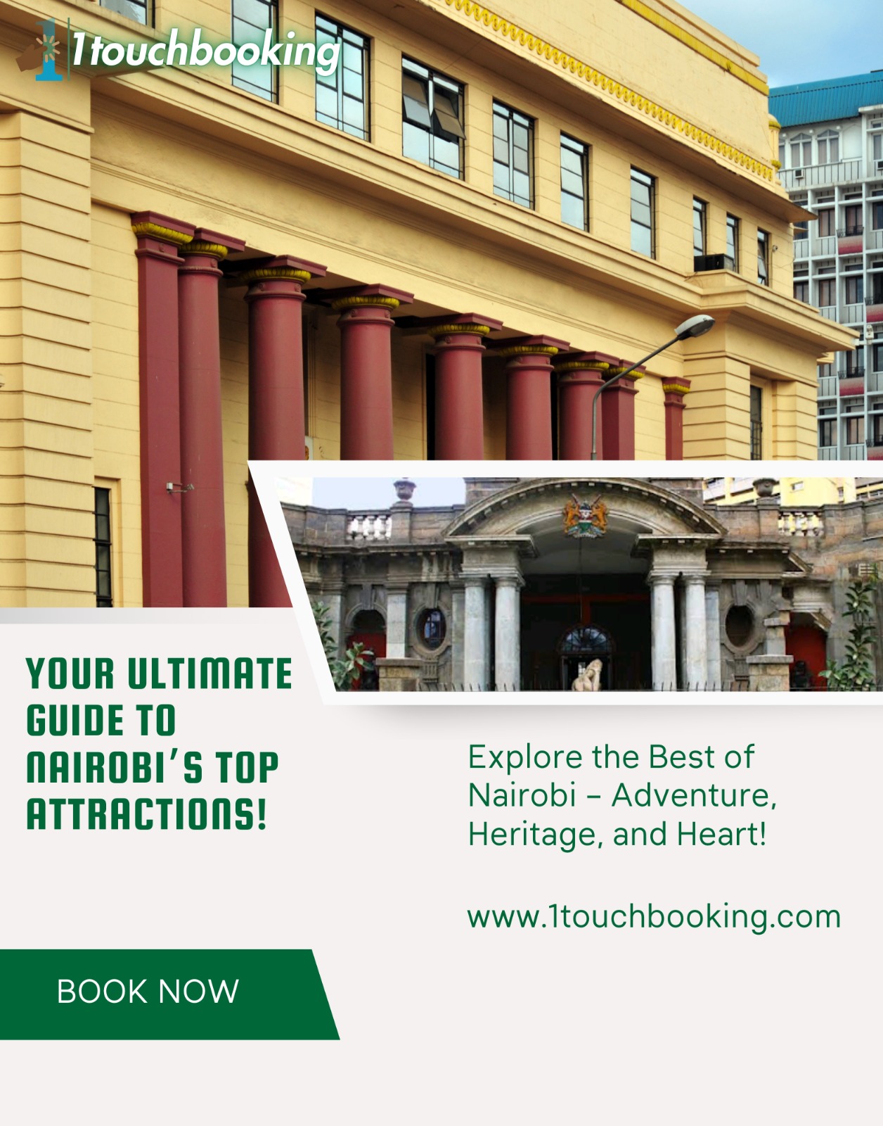 NAIROBI'S HISTORICAL TREASURES: AN EXCLUSIVE TOUR TO NAIROBI GALLERY, NATIONAL ARCHIVES & KICC